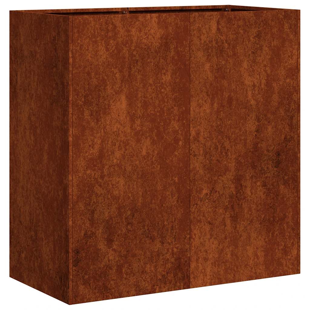 Maison Exclusive - Pflanzkübel Rostig 80x40x80 Cm Wetterfester St