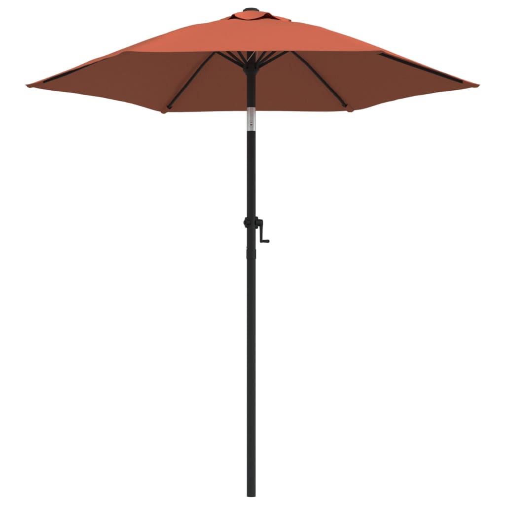 Maison Exclusive - Sonnenschirm Terrakotta 200 X 224 Cm Aluminium