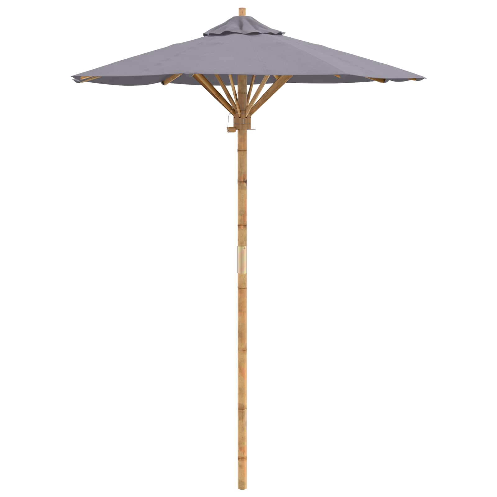 Maison Exclusive - Gartensonnenschirm Ø 150 X 210 Cm Bambus Rund