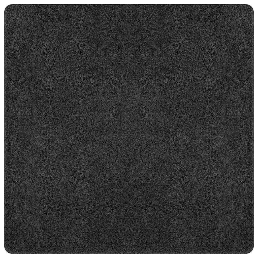 Maison Exclusive - Anti-rutsch Shaggy Teppich Dunkelgrau 160 X 16