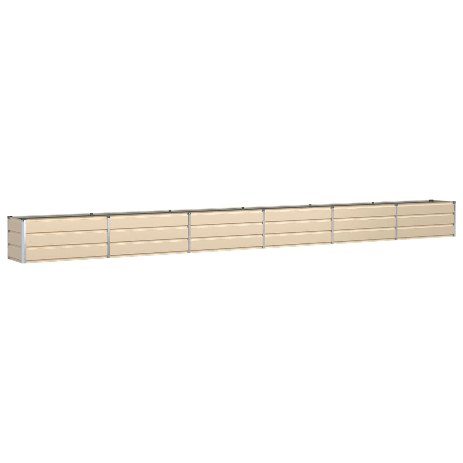 Maison Exclusive - Pflanzkübel Elfenbein 580 X 50 X 45 Cm Verzink