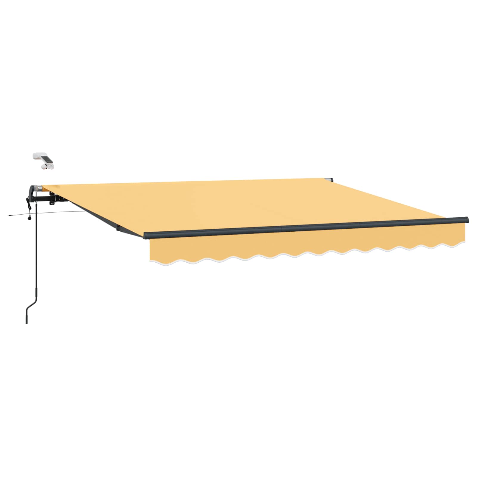 Maison Exclusive - Ausziehbare Markise Sand 500 X 350 Cm Polyeste