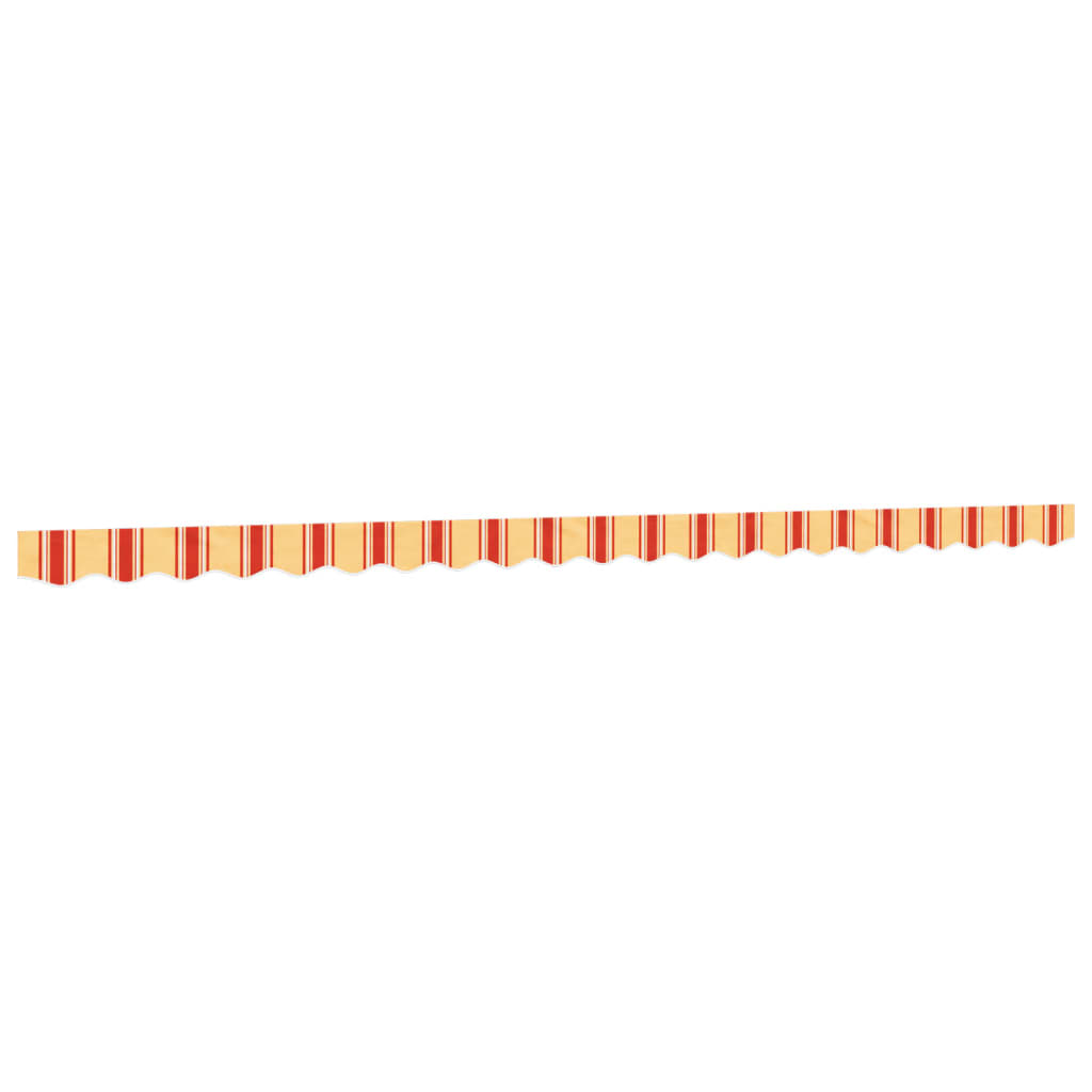Maison Exclusive - Markisenvolant Gelb Und Orange Gestreift 480x2