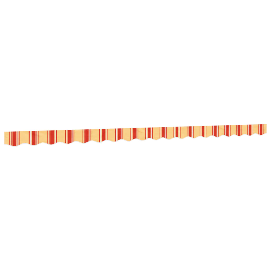 Maison Exclusive - Markisenvolant Gelb Und Orange Gestreift 4,5 M