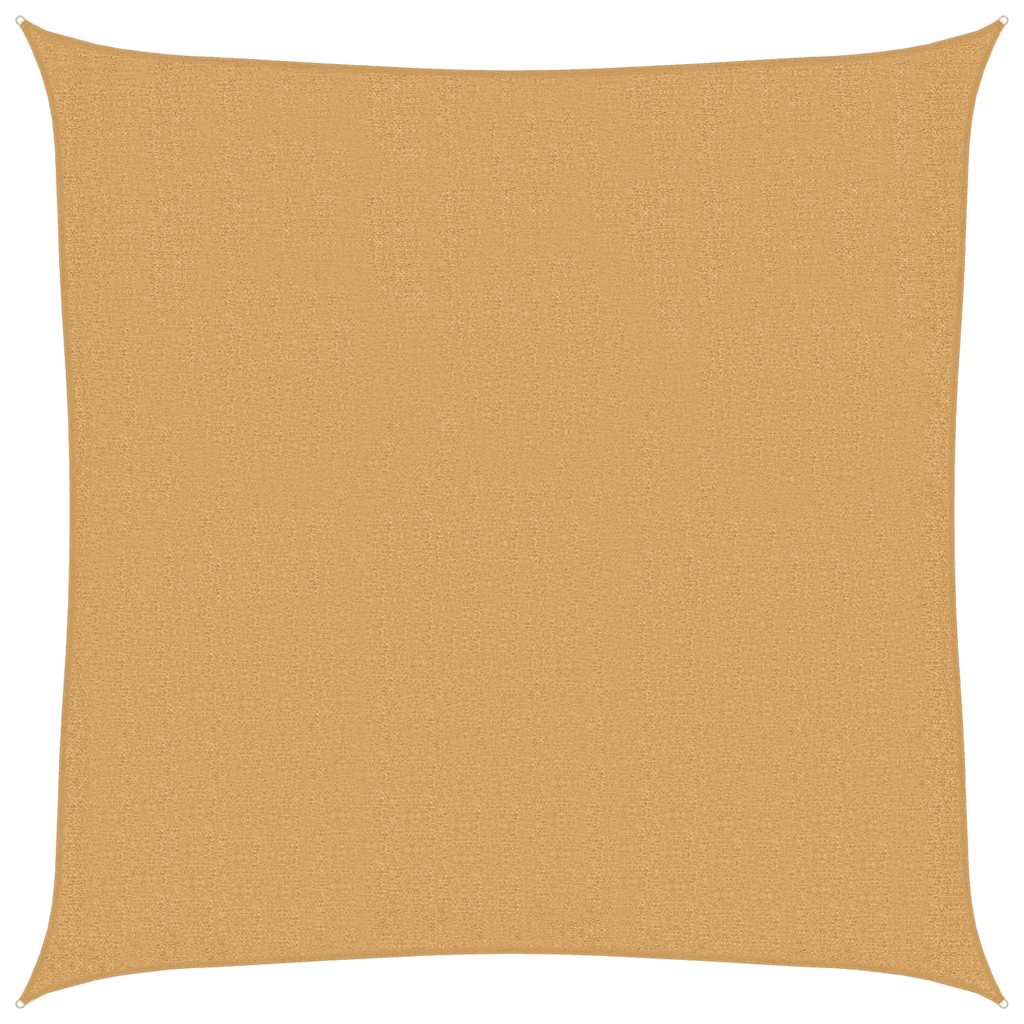Maison Exclusive - Sonnensegel 160 G/m² Quadratisch Sandfarbe 2,5