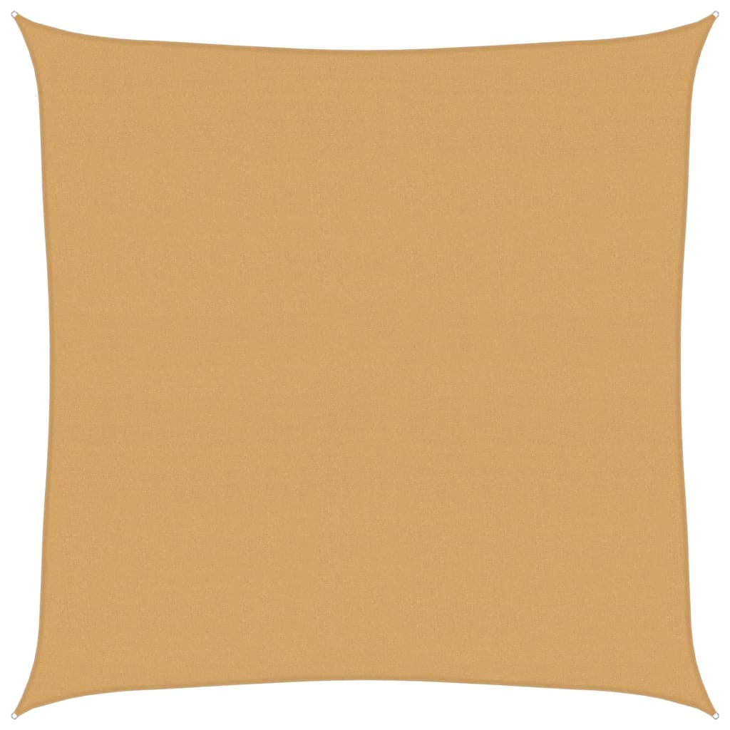 Maison Exclusive - Sonnensegel 160 G/m² Quadratisch Sandfarbe 7x7