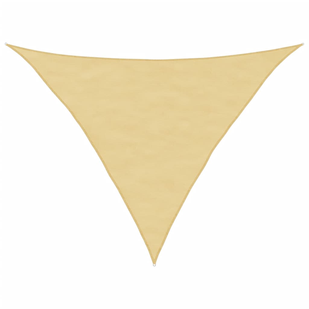 Maison Exclusive - Sonnensegel Sandfarbe 3,5x3,5x4,9 M 100% Polye