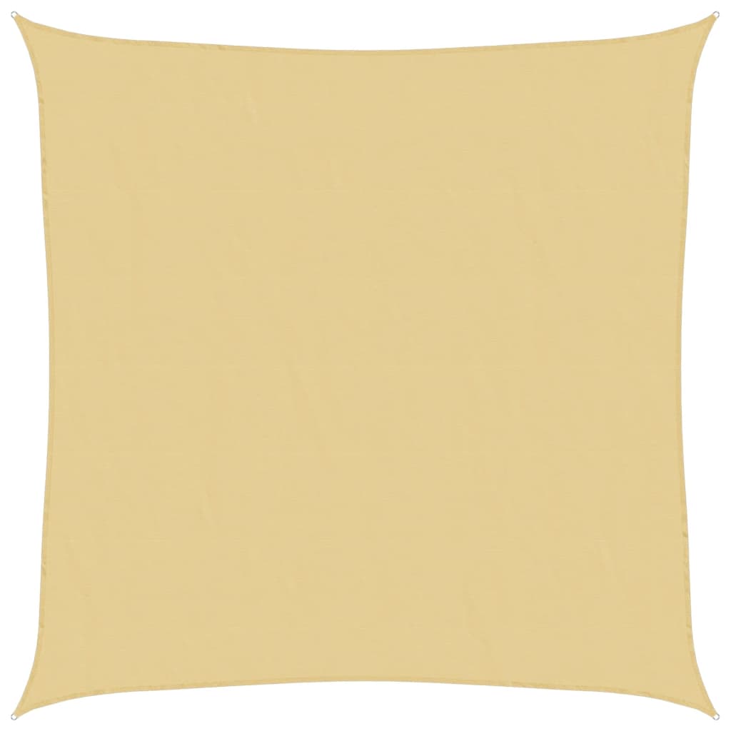 Maison Exclusive - Sonnensegel Sandfarbe 3,6x3,6 M 100% Polyester
