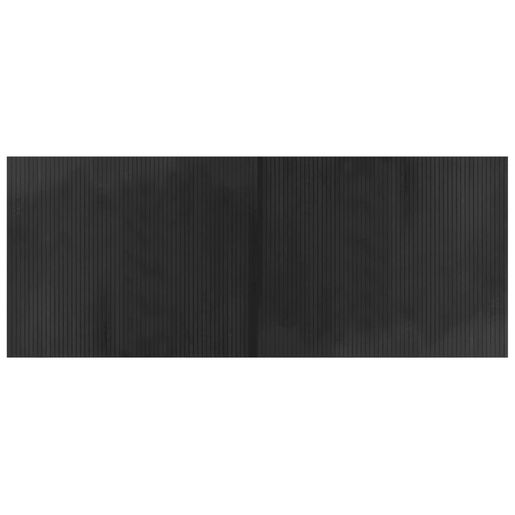 Maison Exclusive - Teppich Rechteckig Grau 80x200 Cm Bambus