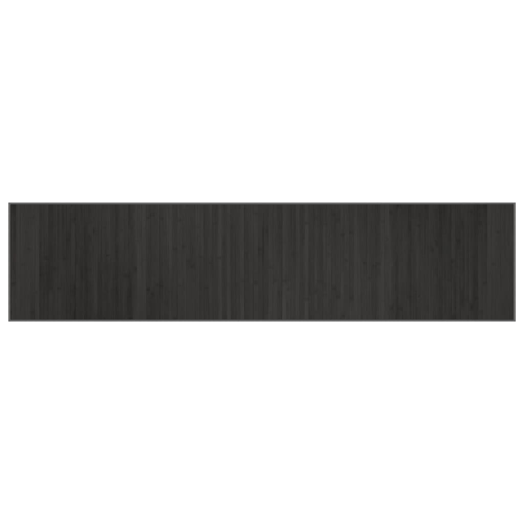 Maison Exclusive - Teppich Rechteckig Grau 70x300 Cm Bambus