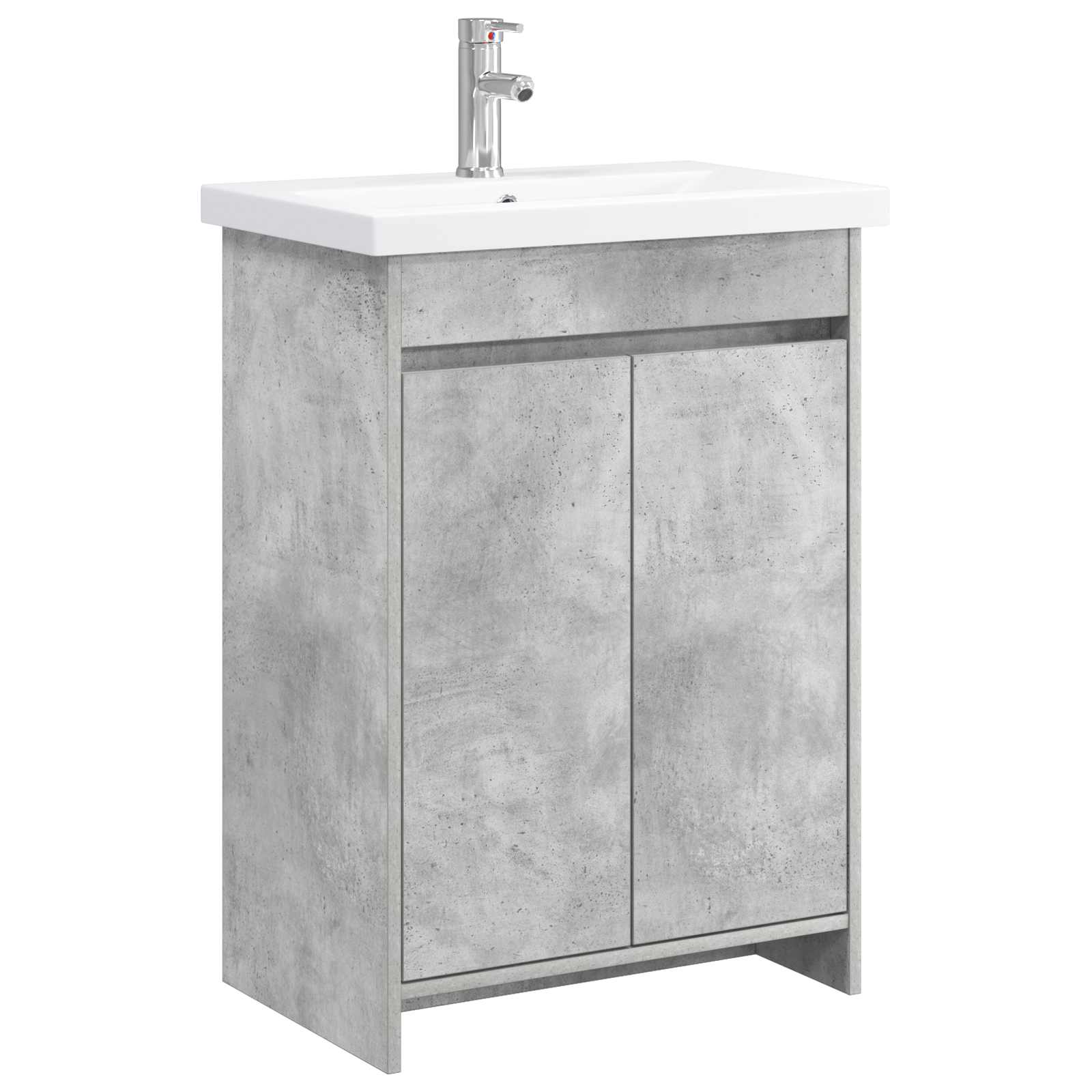 Maison Exclusive - Badezimmermöbel-set Betongrau 61 X 40 X 84,5 C