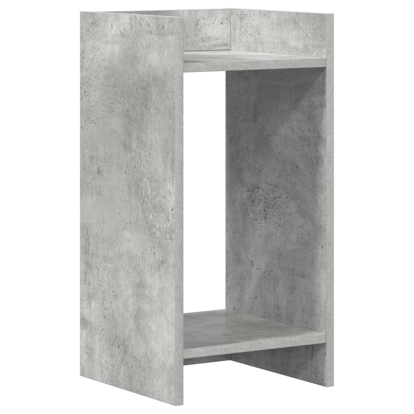 Maison Exclusive - Pflanzenständer Betongrau 30 X 30 X 60 Cm Holz