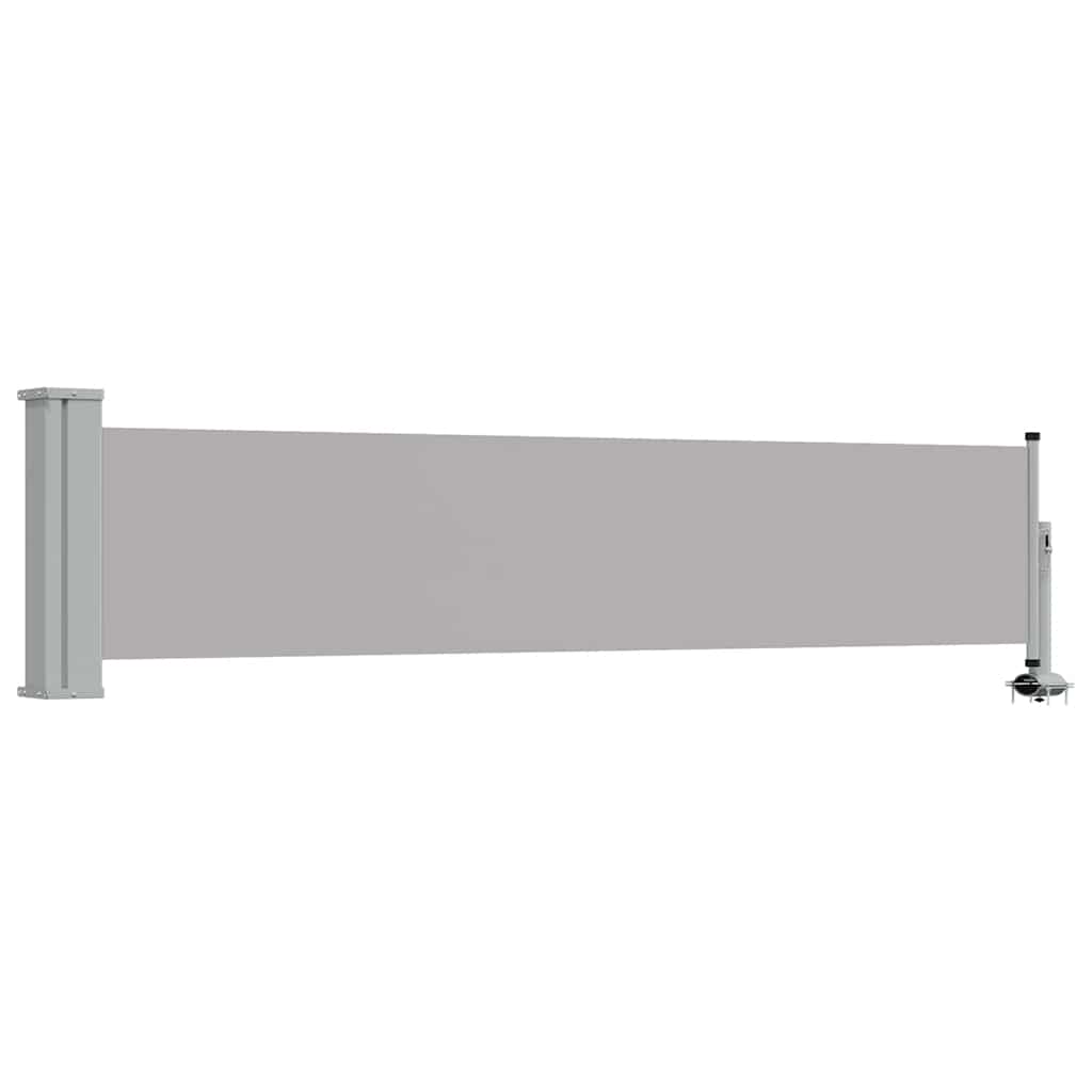 Maison Exclusive - Ausziehbare Seitenmarkise 60×300 Cm Grau