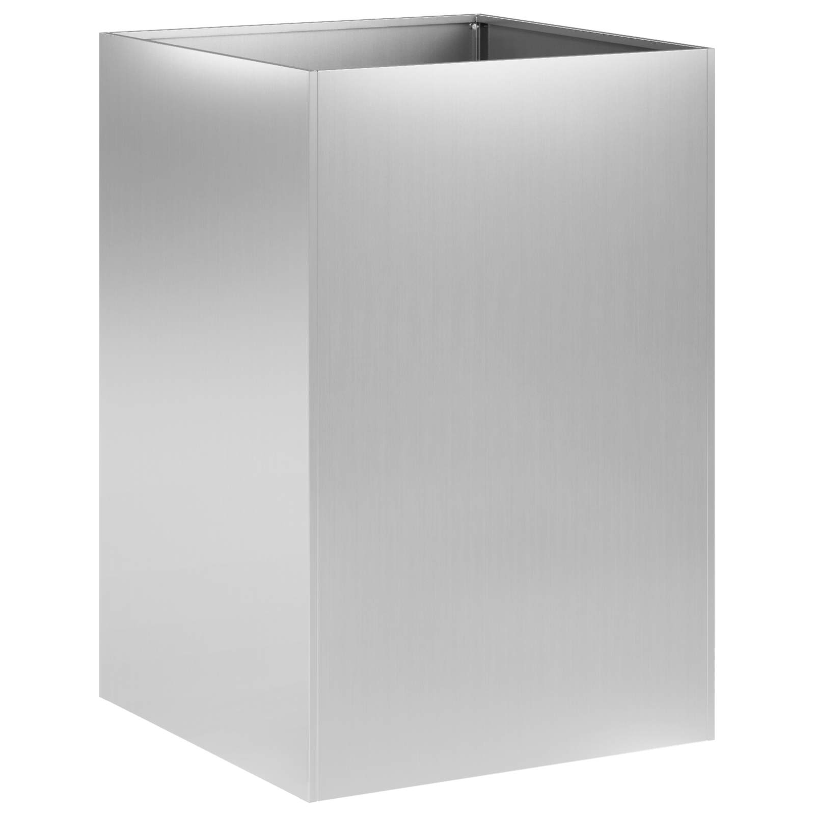 Maison Exclusive - Garten-pflanzgefäß Silber 50 X 50 X 75 Cm Verz