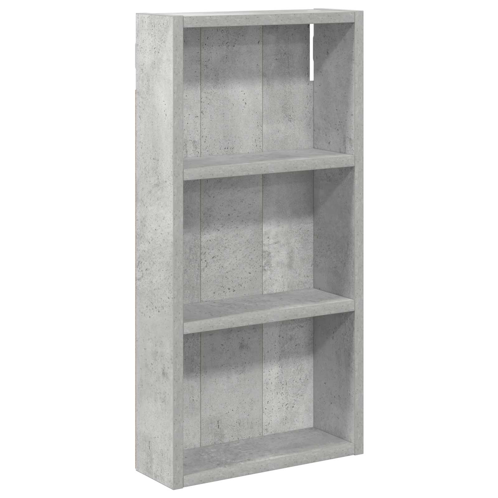 Maison Exclusive - Badezimmer-wandschrank Betongrau 30 X 10 X 60,