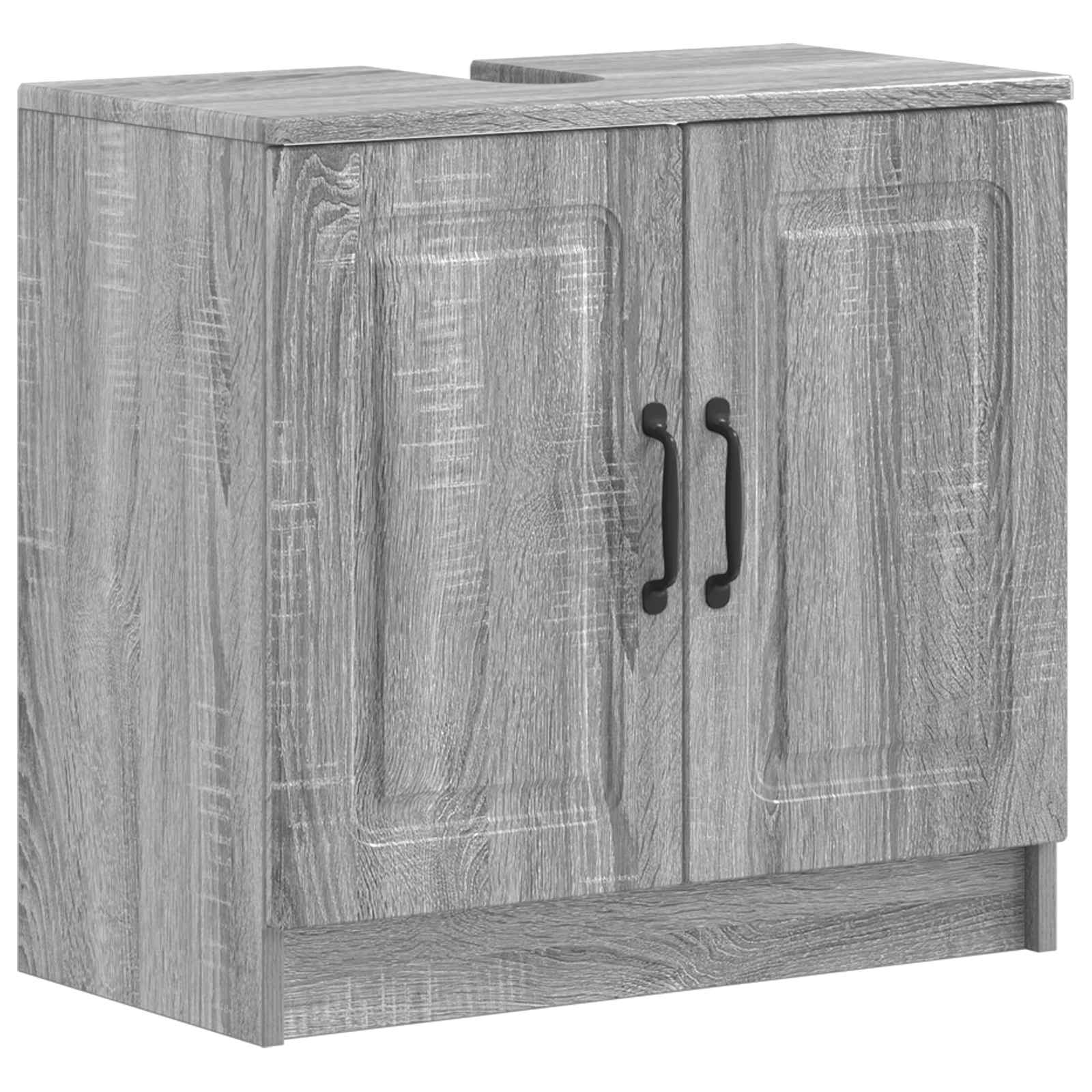 Maison Exclusive - Waschbeckenschrank Utrecht Sonoma-grau 59,5 X