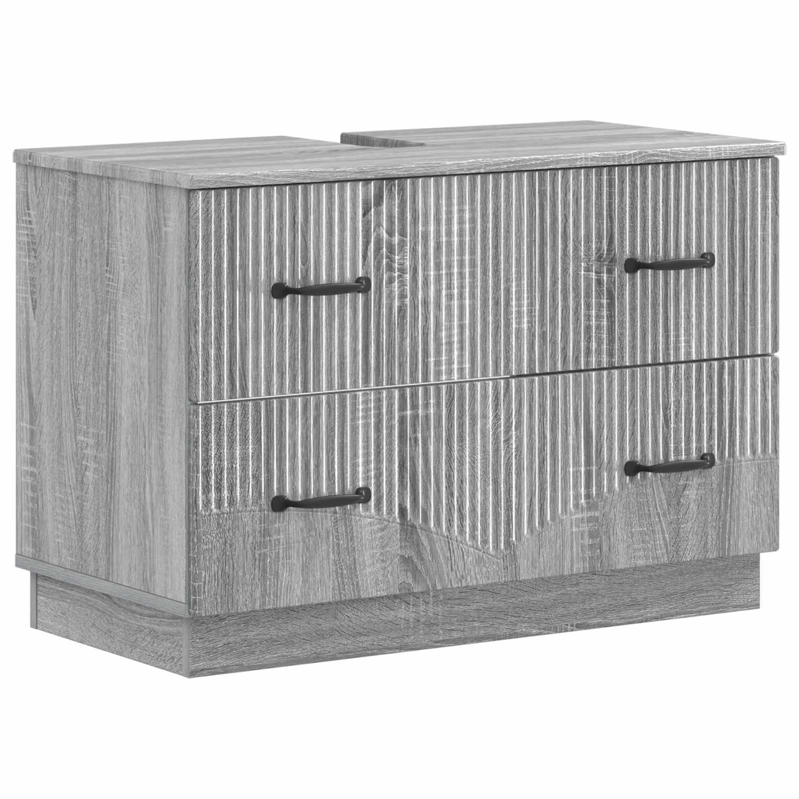 Maison Exclusive - Waschbeckenschrank Hoorn Sonoma-grau 82 X 41 X