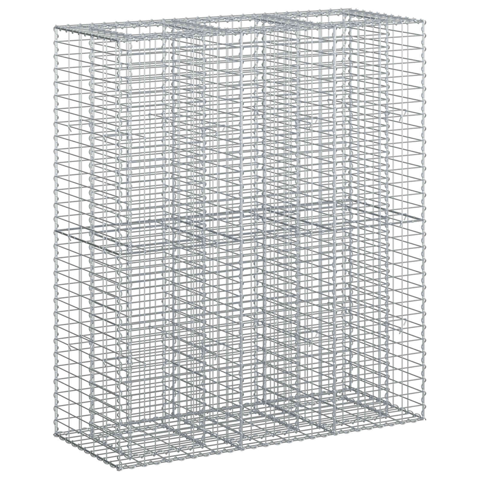 Maison Exclusive - Gabionen-hochbeet 2 Stk. 130 X 50 X 150 Cm Ver