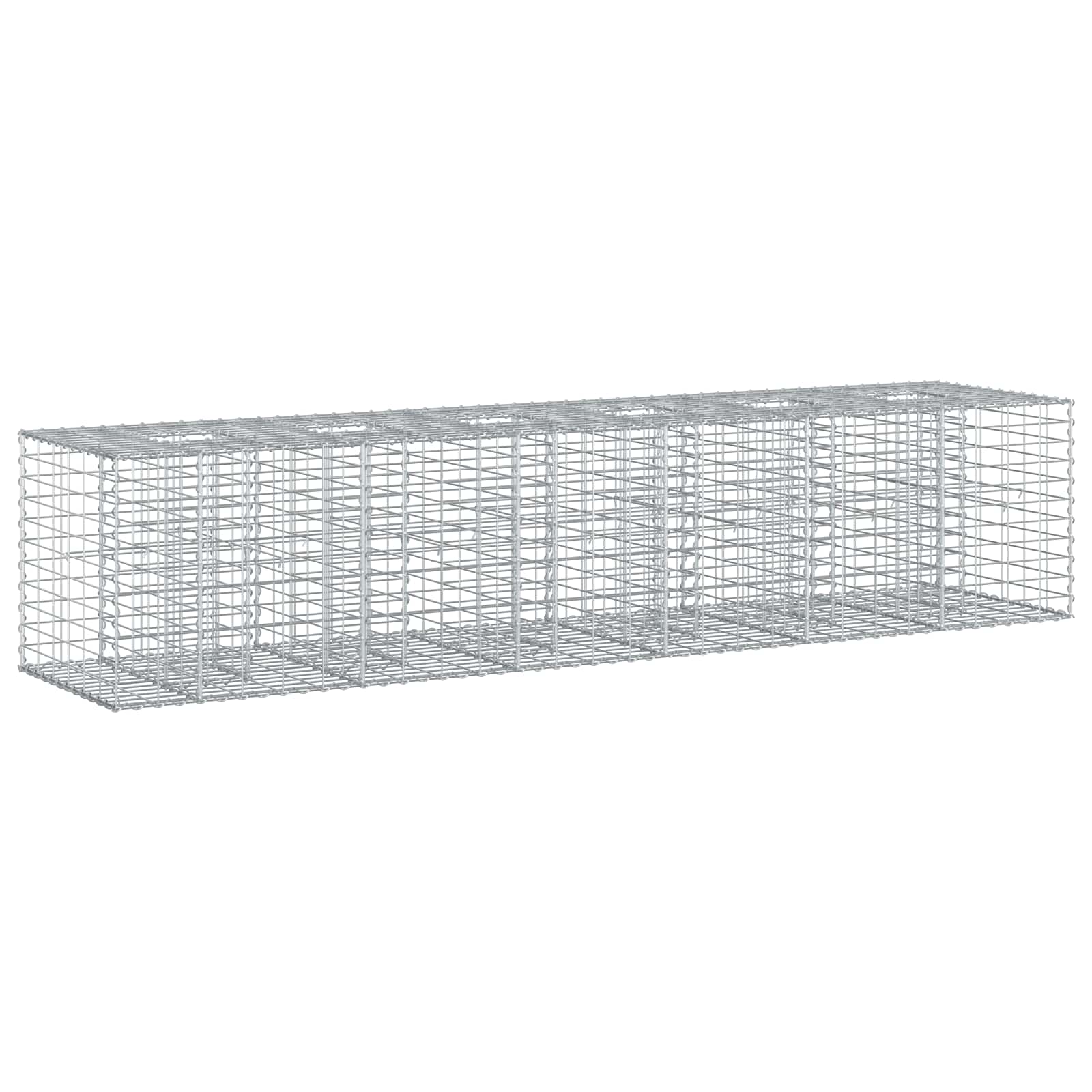 Maison Exclusive - Gabionen-hochbeet 2 Stk. 260 X 60 X 55 Cm Verz
