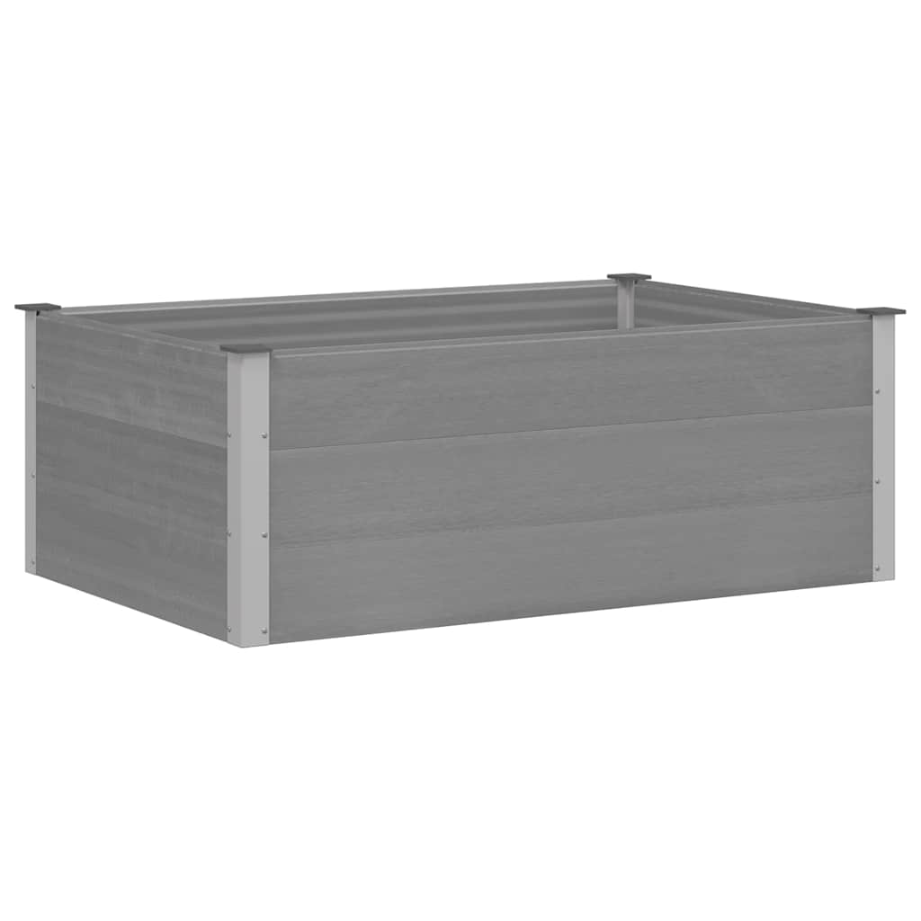 Maison Exclusive - Garten-hochbeet Wpc 150 X 100 X 54 Cm Grau