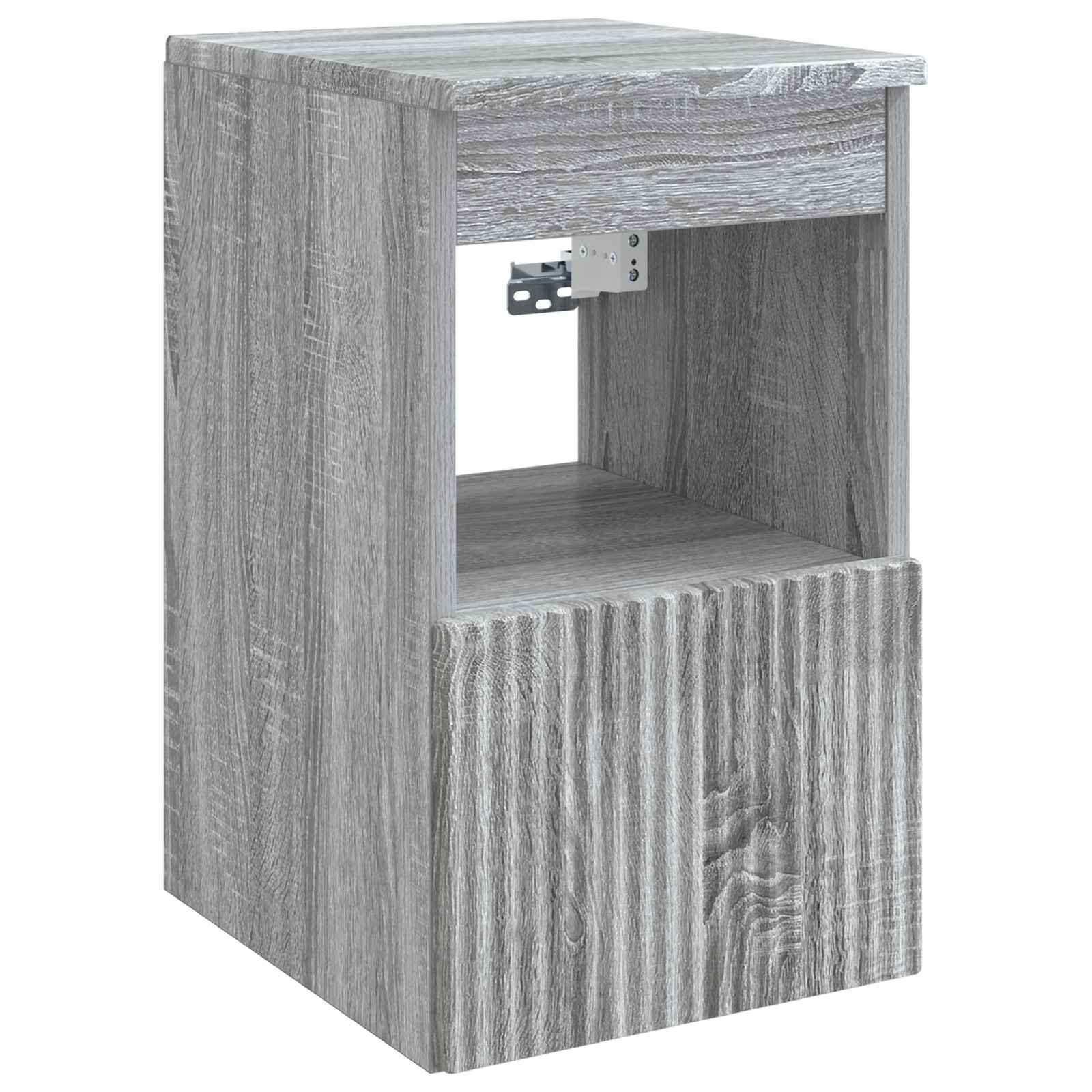 Maison Exclusive - Badezimmerschrank Sonoma-grau 30 X 41 X 50 Cm