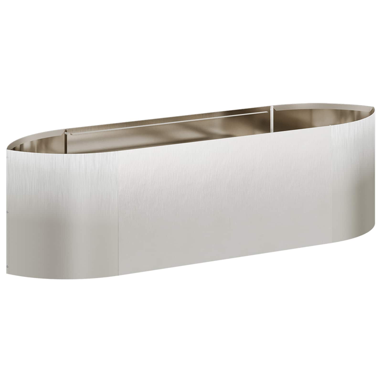 Maison Exclusive - Hochbeet Im Garten Edelstahl 140 X 40 X 40 Cm