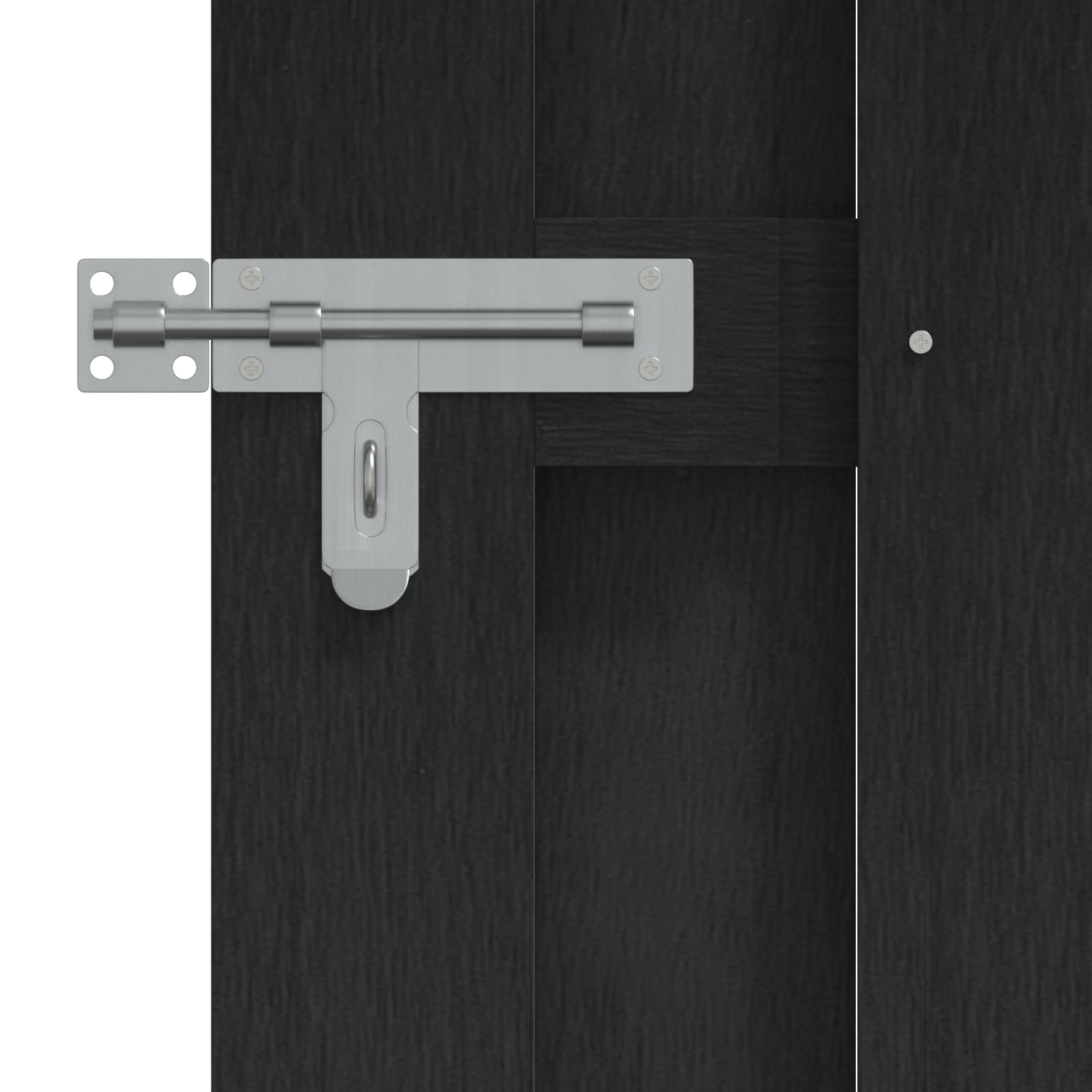 Maison Exclusive - Gartentor Wpc 100 X 150 Cm Grau