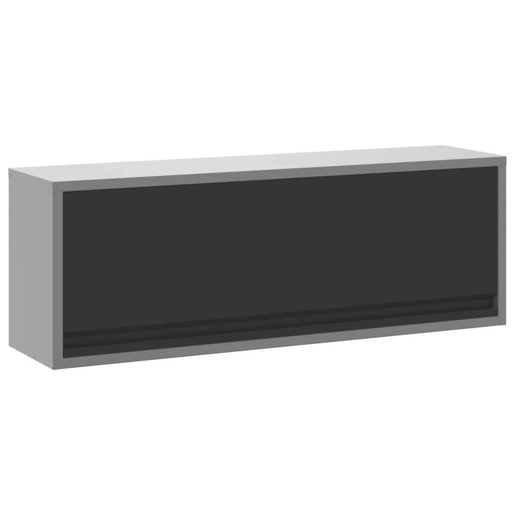 Maison Exclusive - Werkzeugschrank Mit Speicher Schwarz Und Grau