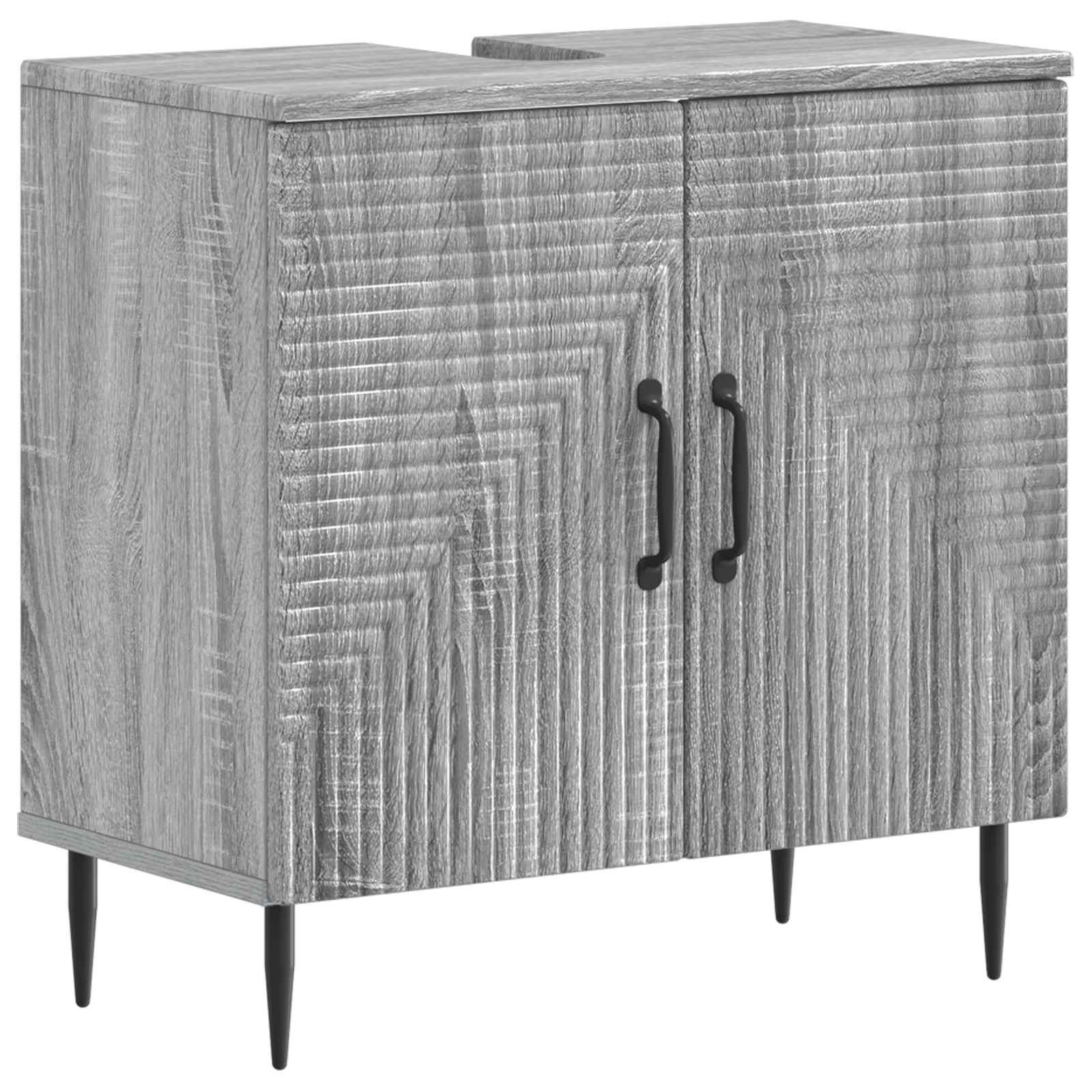 Maison Exclusive - Waschbeckenschrank Haarlem Sonoma-grau 59,5 X