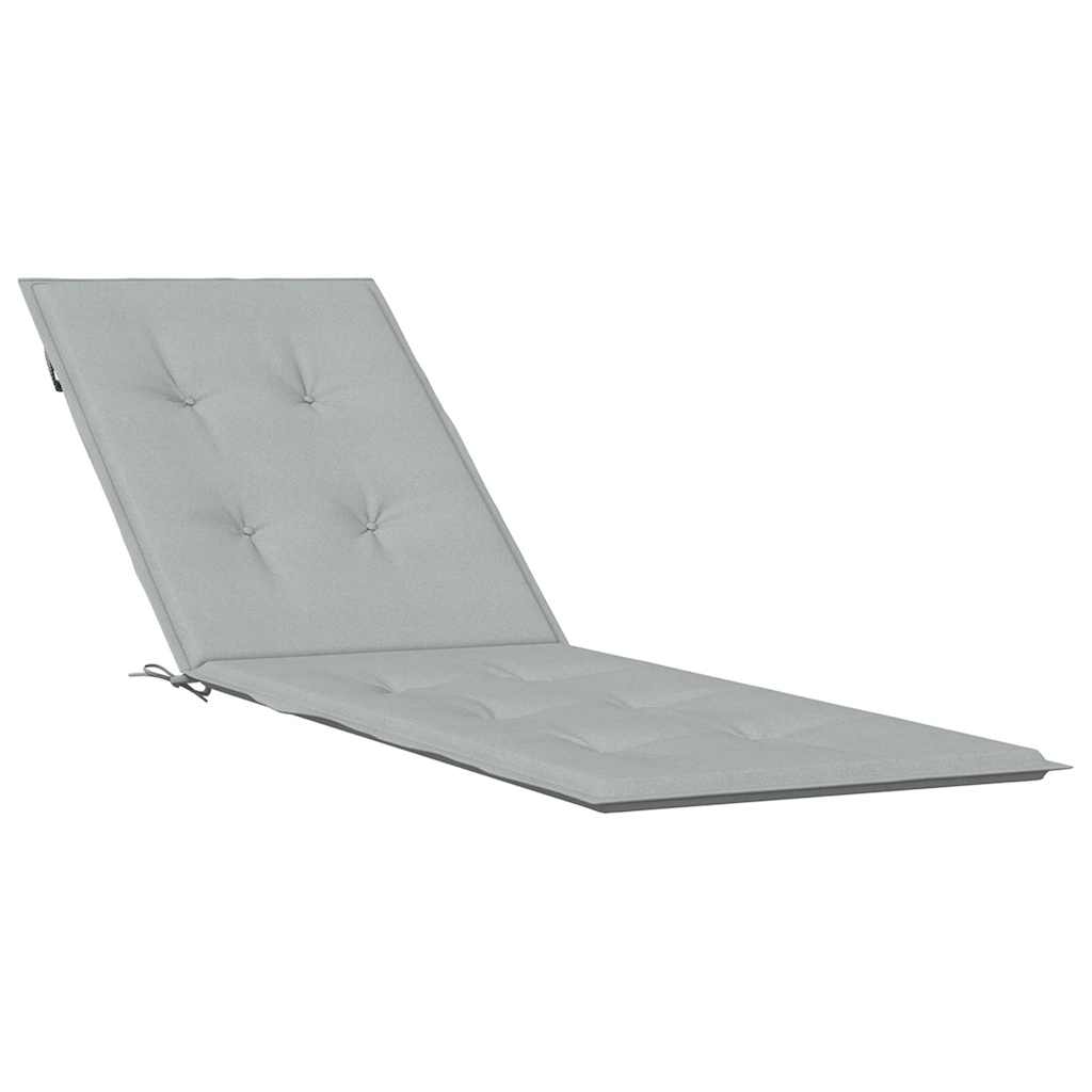 Maison Exclusive - Liegestuhl-auflage Melange Hellgrau (75+105) X