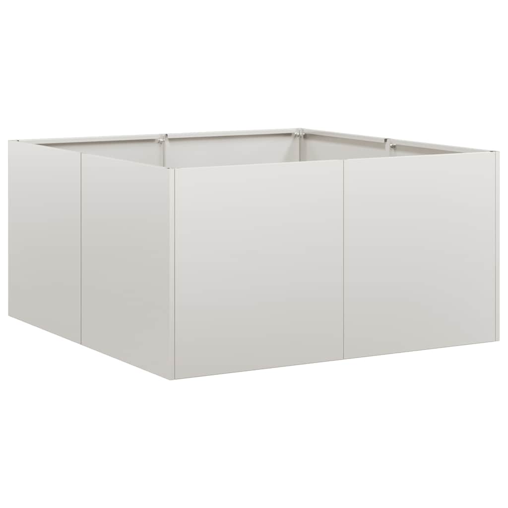 Maison Exclusive - Pflanzkübel 80x80x40 Cm Edelstahl
