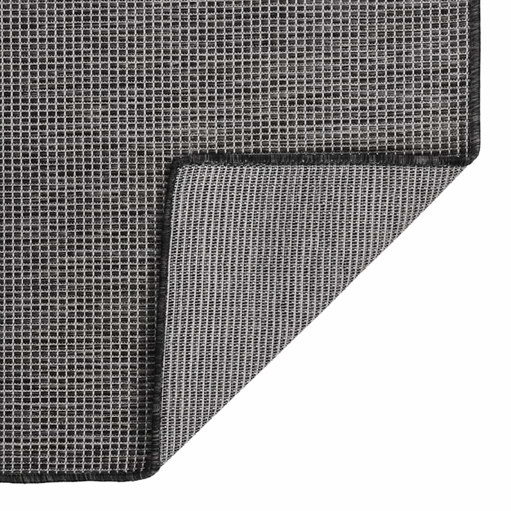 Maison Exclusive - Outdoor-teppich Flachgewebe 140x200 Cm Grau