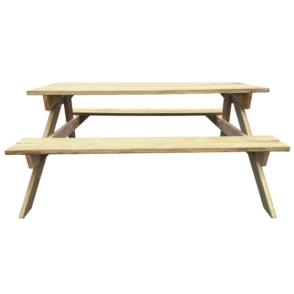 Maison Exclusive - Picknicktisch 150x135x71,5 Cm Holz