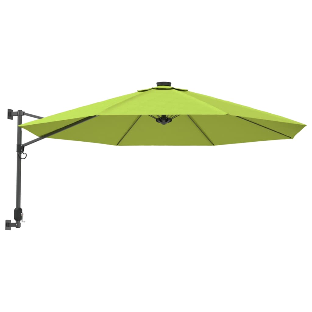 Maison Exclusive - Wand-sonnenschirm Apfelgrün 290 Cm