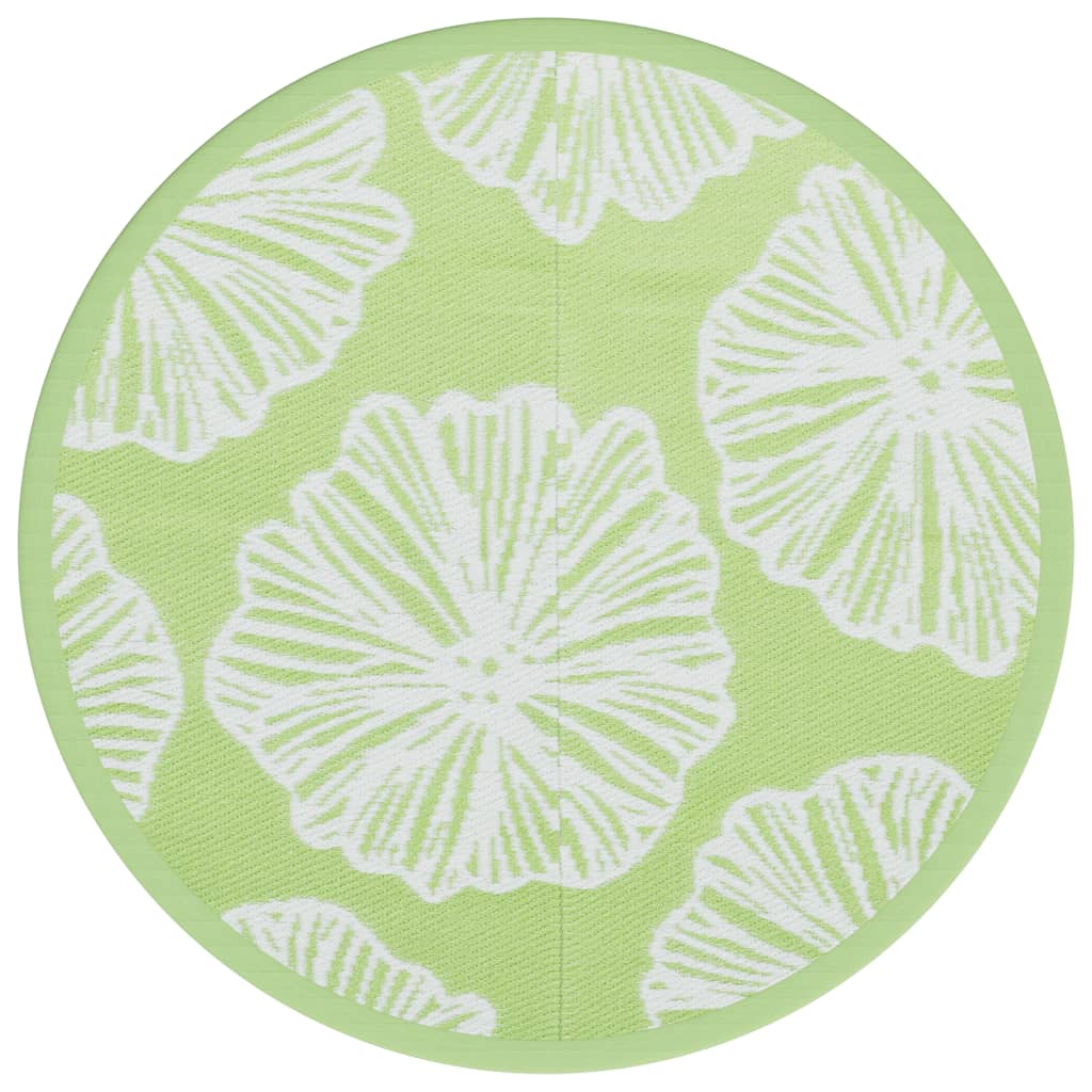 Maison Exclusive - Outdoor-teppich Arakil Grün Ø200 Cm Pp