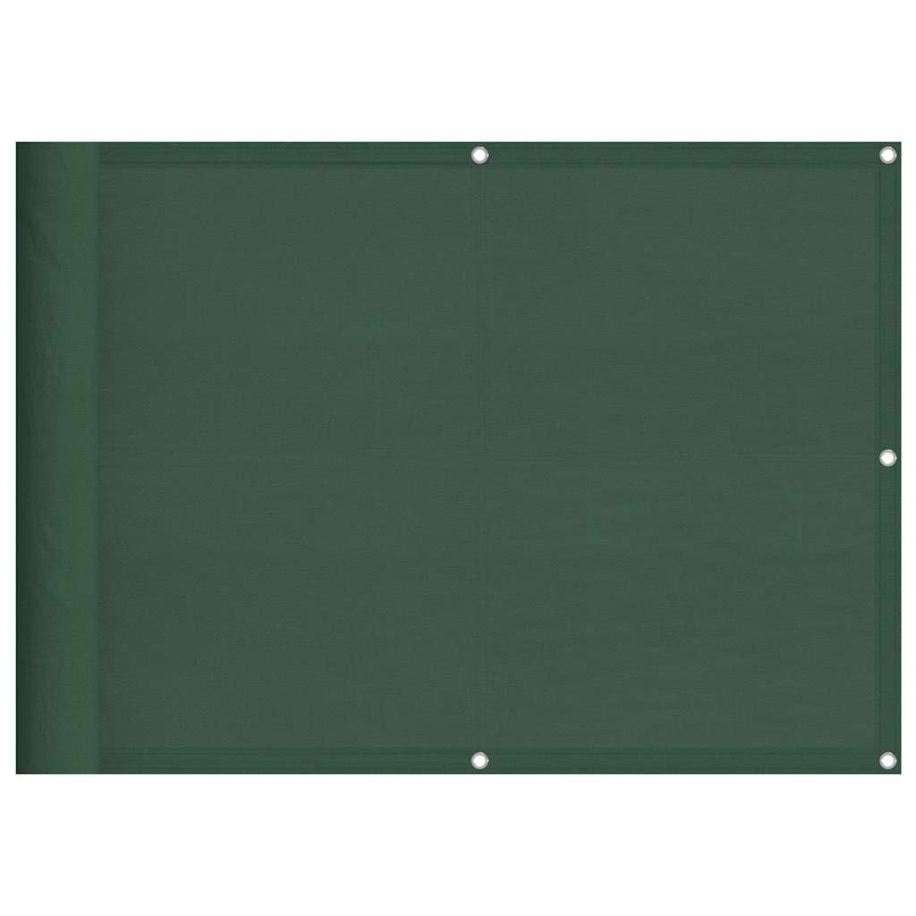 Maison Exclusive - Balkon-sichtschutz Dunkelgrün 75x800 Cm 100 %
