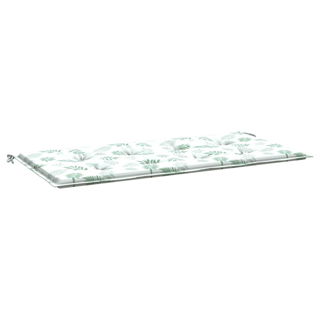 Maison Exclusive - Gartenbank-auflage Blattmuster 100x50x3 Cm Oxf