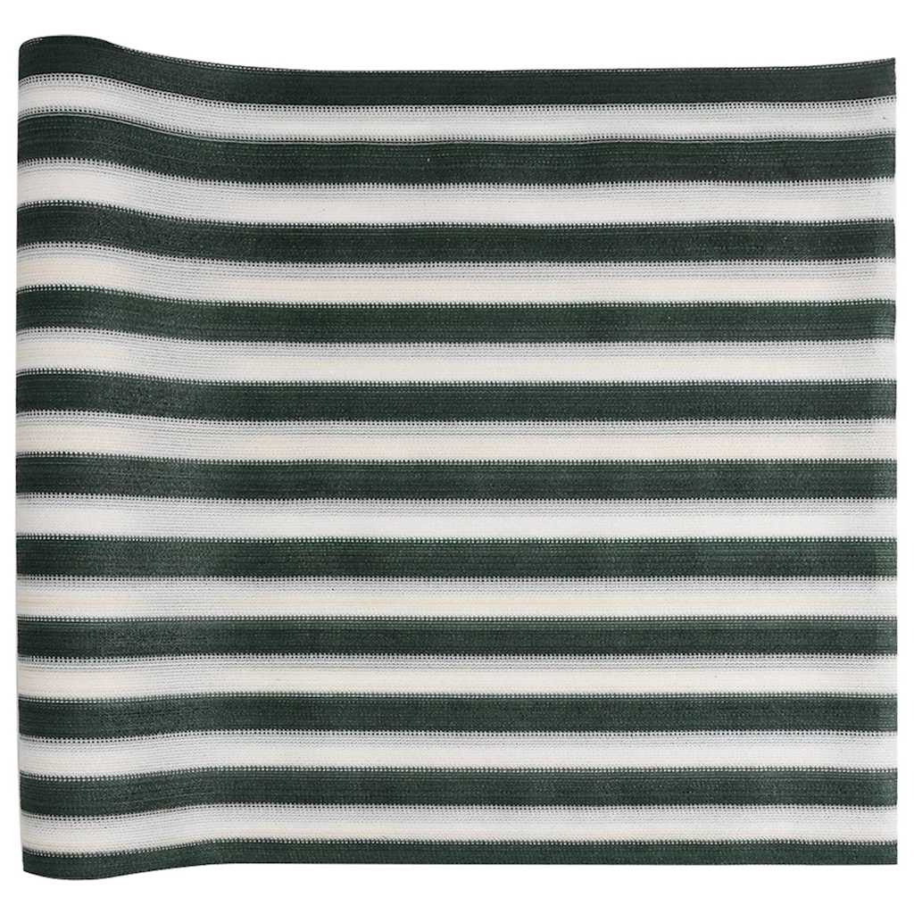 Maison Exclusive - Zaunblende Grün Und Weiß 1,8x25 M Hdpe 195 G/m