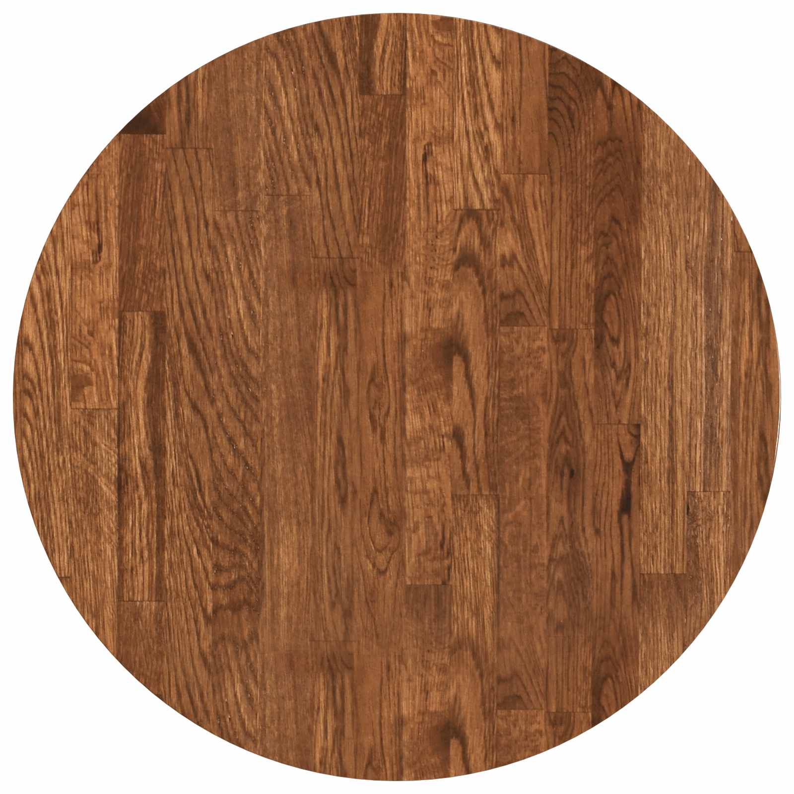 Maison Exclusive - Tischplatte Ø 50 X 2,5 Cm Rund Massivholz Eich