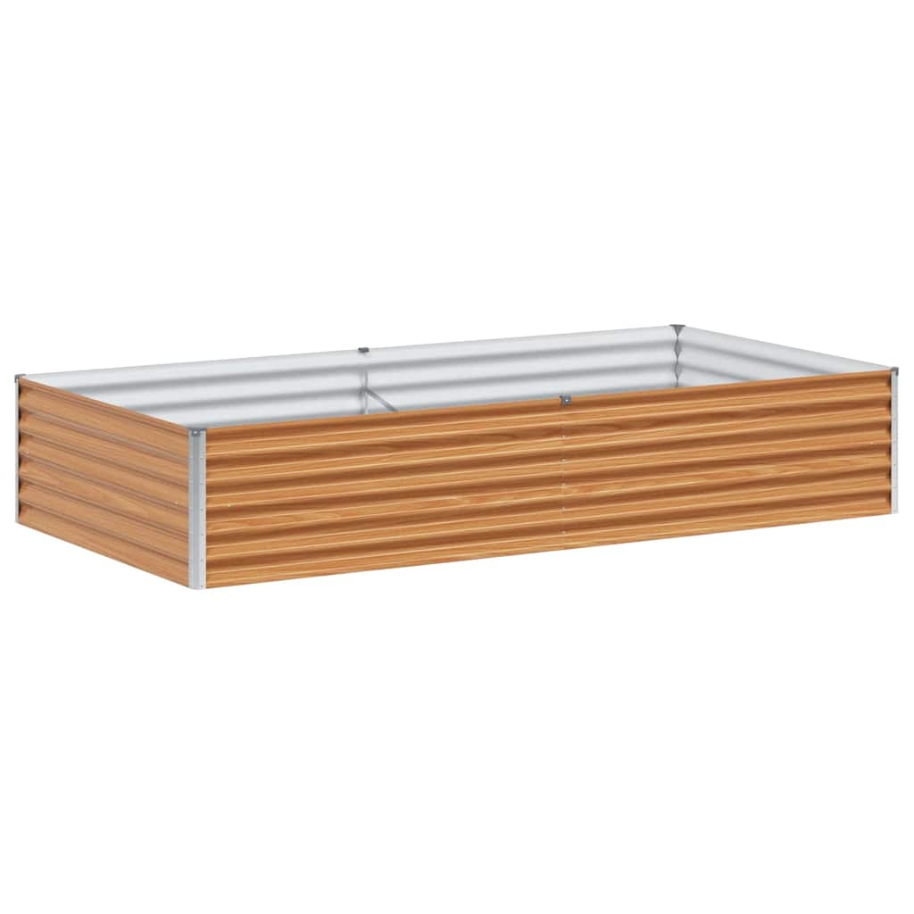 Maison Exclusive - Hochbeet Hellbraun 195 X 100 X 36 Cm Verzinkte