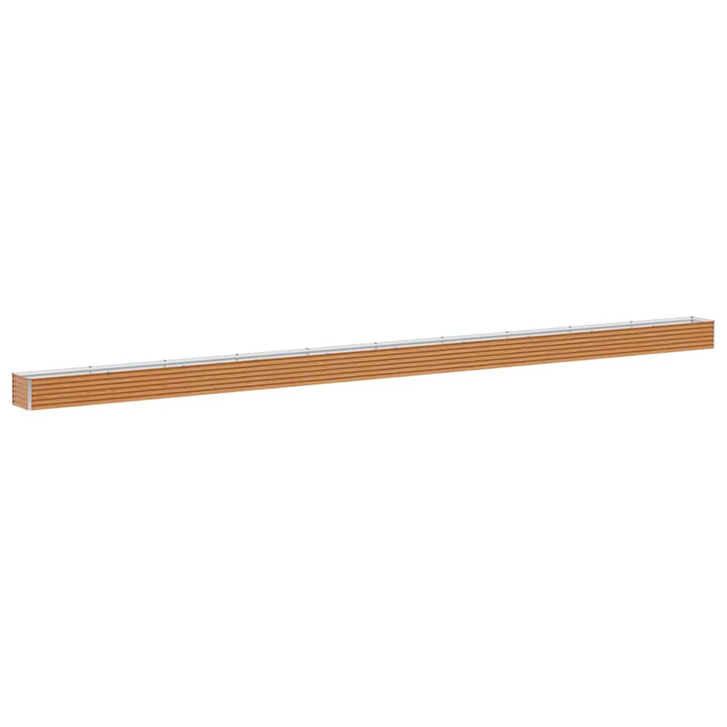 Maison Exclusive - Hochbeet Hellbraun 970 X 50 X 36 Cm Verzinkter