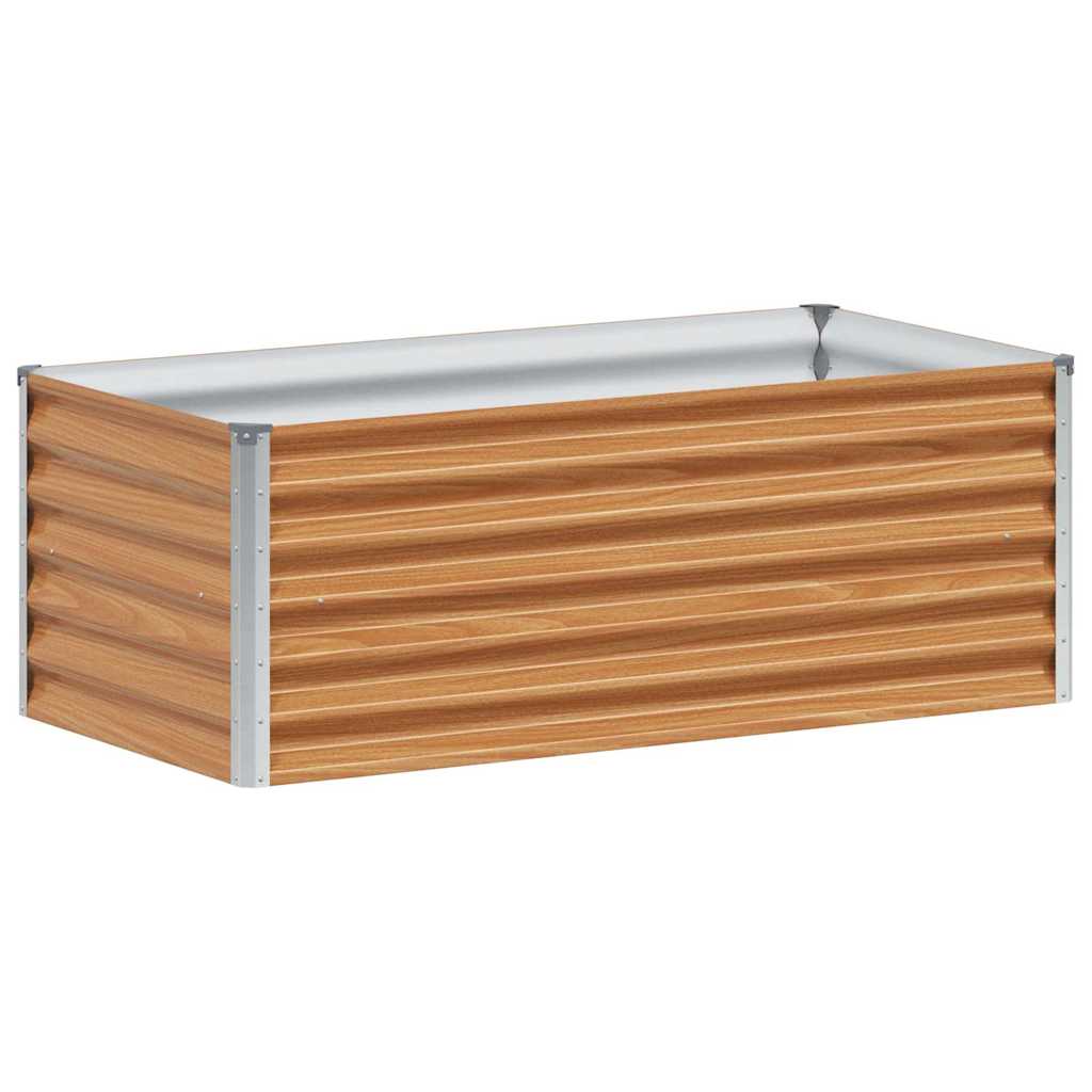 Maison Exclusive - Hochbeet Hellbraun 98 X 50 X 36 Cm Verzinkter