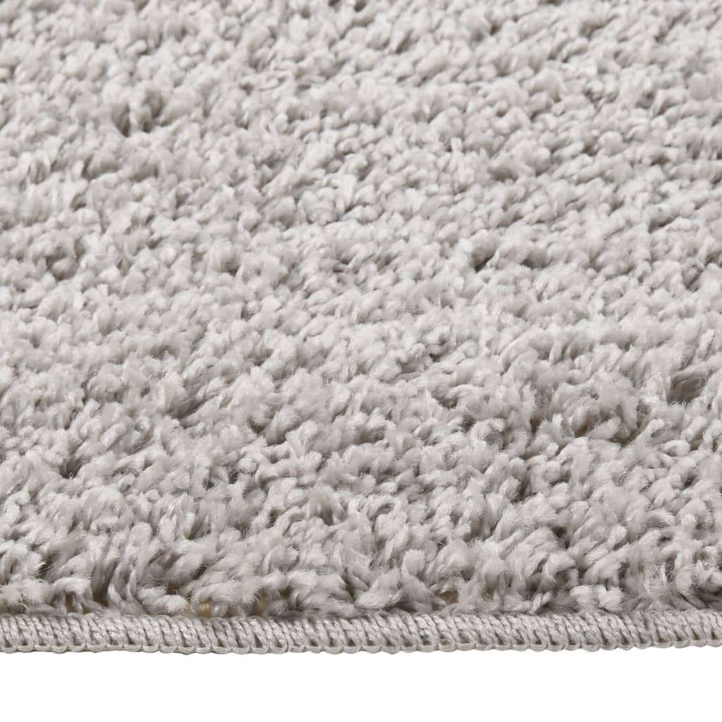 Maison Exclusive - Shaggy-teppich Helllgrau 160x230 Cm Rutschfest