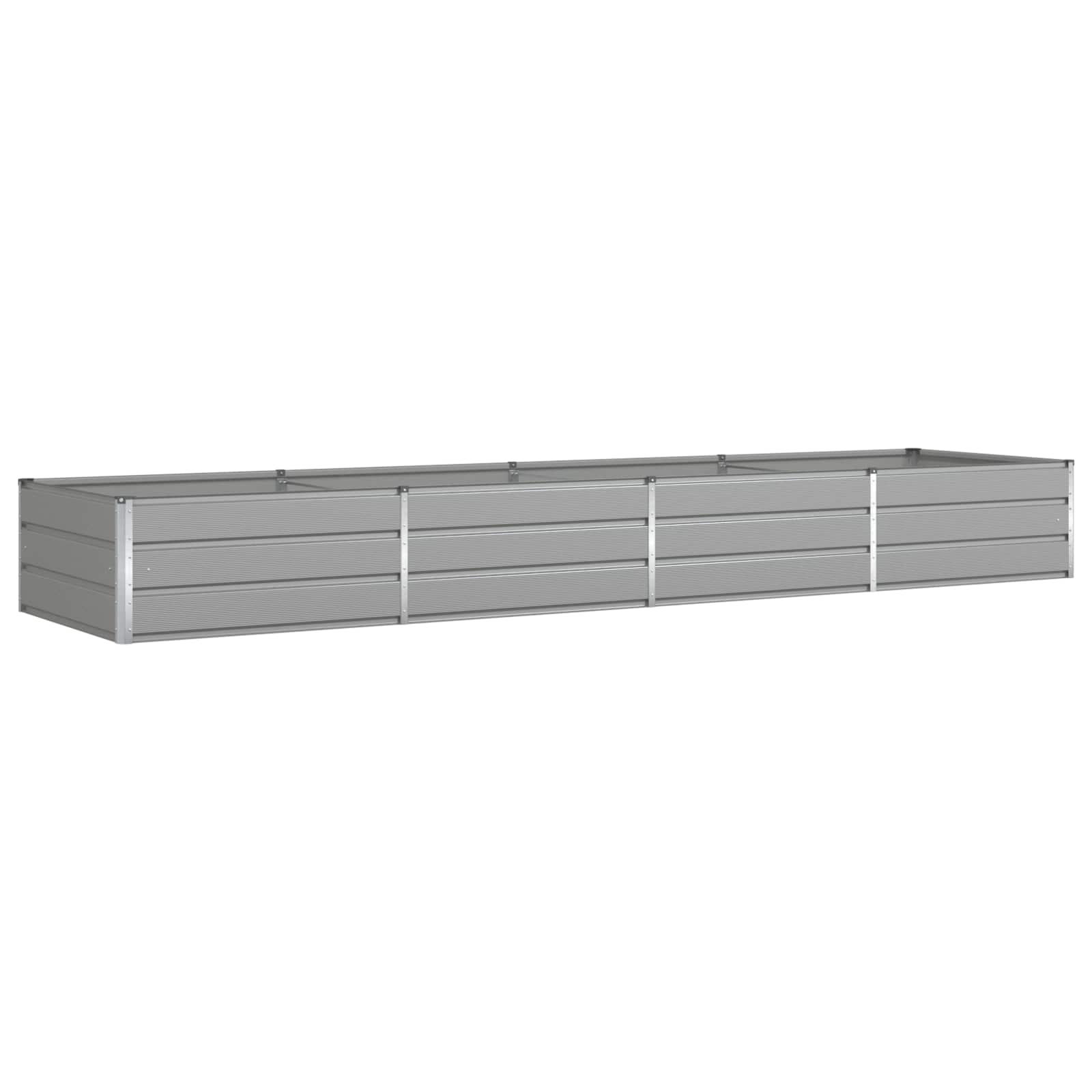 Maison Exclusive - Pflanzkübel Hellgrau 385 X 100 X 45 Cm Verzink