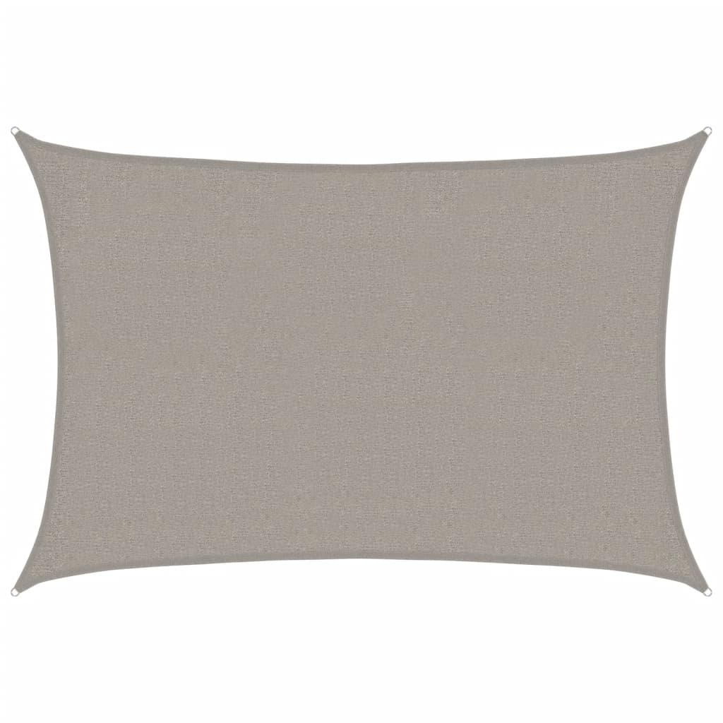 Maison Exclusive - Sonnensegel 160 G/m² Rechteckig Hellgrau 2x3 M