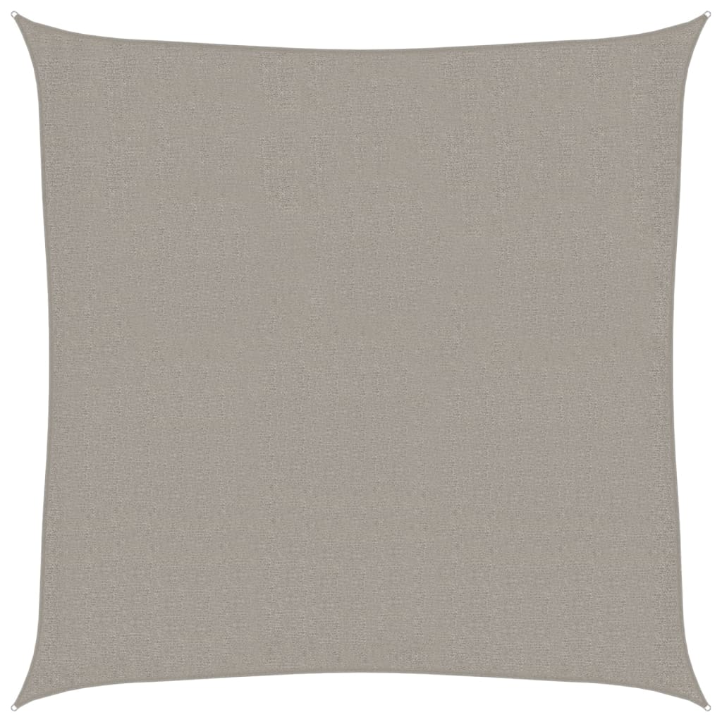 Maison Exclusive - Sonnensegel 160 G/m² Quadratisch Hellgrau 3x3