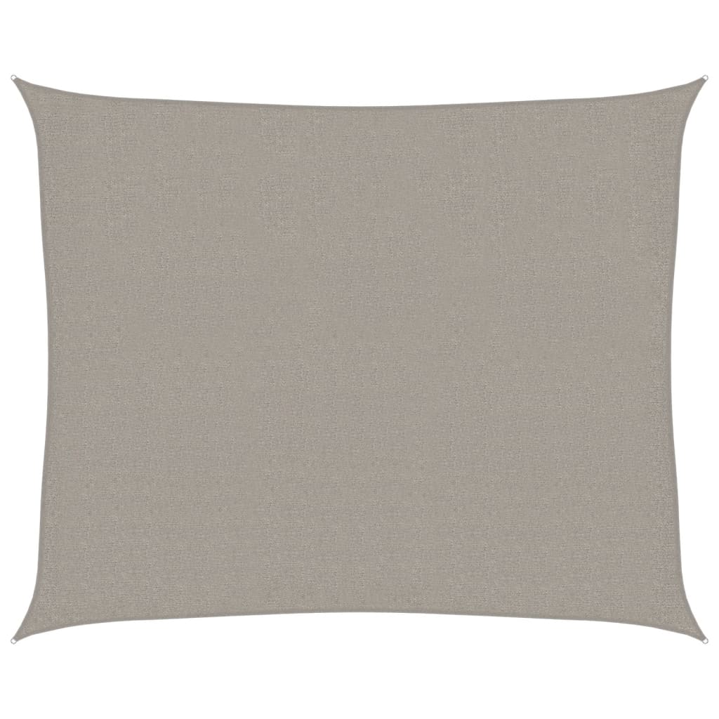 Maison Exclusive - Sonnensegel 160 G/m² Rechteckig Hellgrau 2,5x3