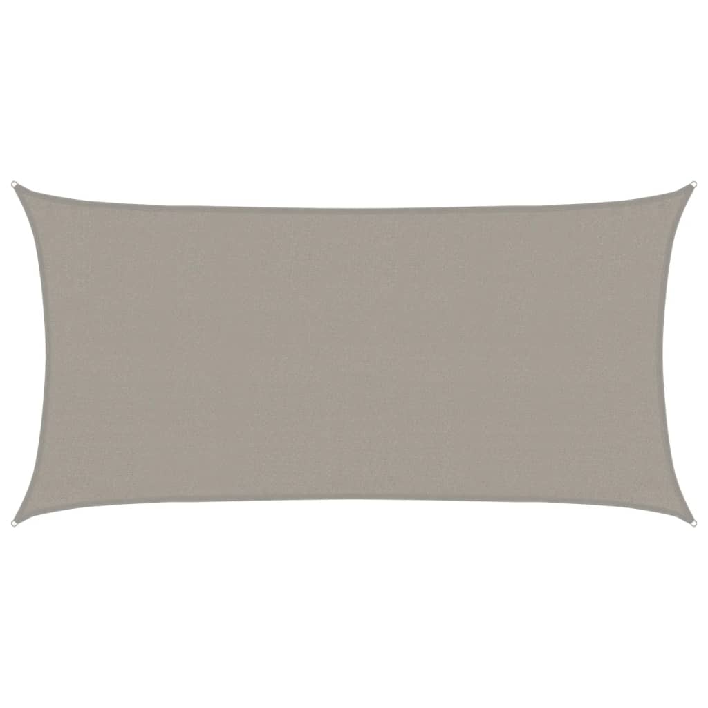 Maison Exclusive - Sonnensegel 160 G/m² Rechteckig Hellgrau 3x6 M