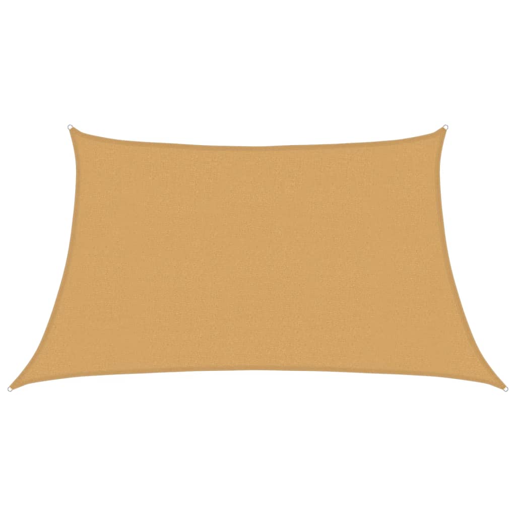 Maison Exclusive - Sonnensegel 160 G/m² Trapez Hellgrau 3/4x2 M H