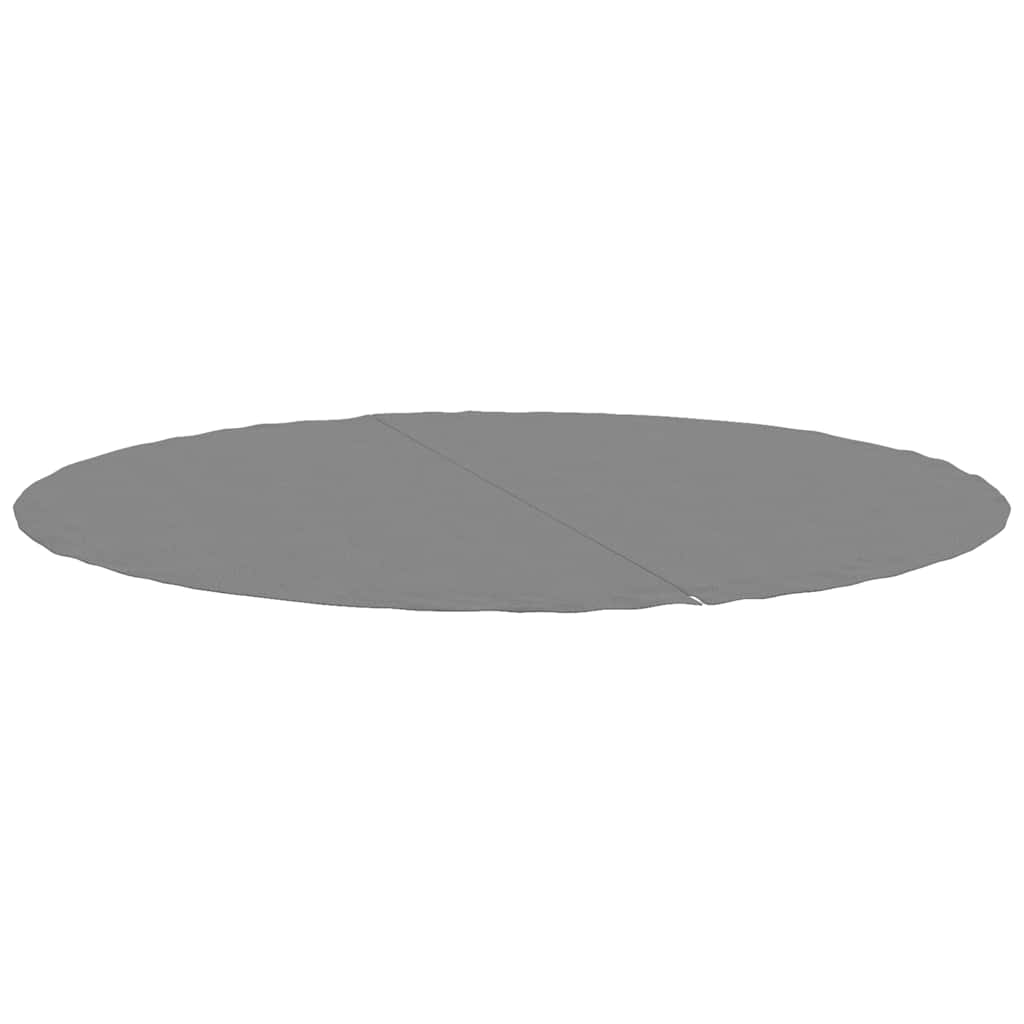 Maison Exclusive - Pool-bodentuch Hellgrau Ø244 Cm Polyester Geot